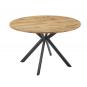 Mesa olite 120r, metal, madera, 120 cms de diámetro