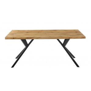 Mesa olite 180rt, metal, madera, 180 x 90 cms