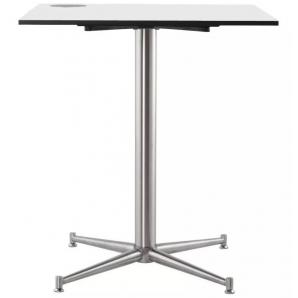 2 Bases de mesa paudy, acero inoxidable, base de 63 x 63 cms, altura 72 cms - 2 unidades