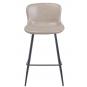4 Taburetes samper, metal, similpiel vintage gris - 4 unidades