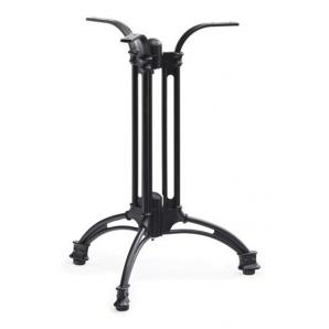 Base de mesa eiffel new, aluminio, 3 pies, negra, altura 70 cms