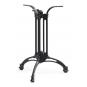 Base de mesa eiffel new, aluminio, 3 pies, negra, altura 70 cms