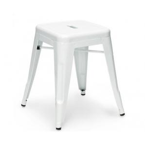 4 Taburetes tol ek limited 46, bajo, acero, blanco - 4 unidades