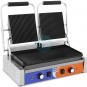 Plancha Grill Eléctrica, Doble, Ranurada, 57 cm Ancho, Fondo 37 cm, CH813