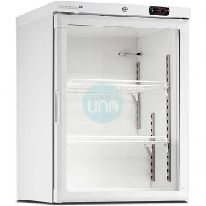 Mini Congelador Expositor y Escarchador de Copas, Acabado Blanco, 115 Litros, Corequip AC150 PVBL