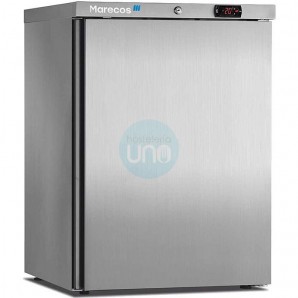 Mini Congelador y Escarchador de Copas, Acero inoxidable, 115 Litros, Puerta opaca, Marecos AC150 POA