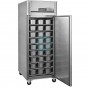 Congelador Acero inoxidable, 54 Cubetas Heladeras, Fondo 1 Metro, Ruedas, 850 Litros, Pastelería Heladería, TEFCOLD