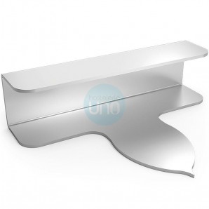 Abreostras Manual Profesional en Acero inoxidable, 14 cm de Longitud, Fricosmos