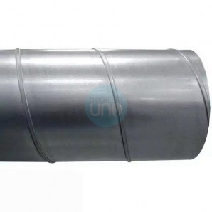 Tubo de Extracción Circular Ø 30 cm, 2 Metros, Acero Galvanizado