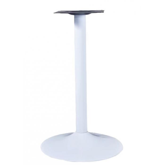 2 Bases de mesa criss, blanca, base de 45 cms de diámetro, altura 73 cms - 2 unidades