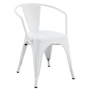 5 Sillones tol ek limited, acero, blanco - 5 unidades