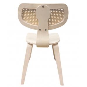 2 Sillas corbel, contrachapado de madera de hevea, rejilla, acabado natural - 2 unidades