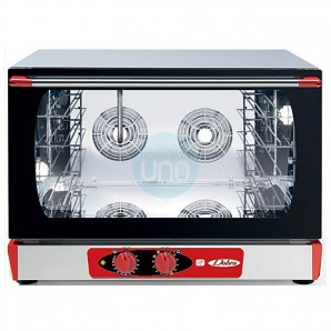 Horno Eléctrico Convección Vapor, 4 Bandejas 60x40 y GN1/1, Conbeq Diamante
