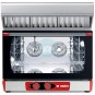 Horno Eléctrico Ecológico Convección Vapor, 4 Bandejas 60x40 y GN1/1, Campana Condensación, Conbeq DiamanteECO