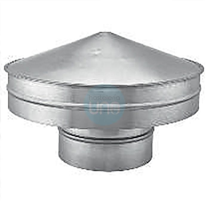 Caperuza Deflectora Ø 15 cm, Acero Galvanizado