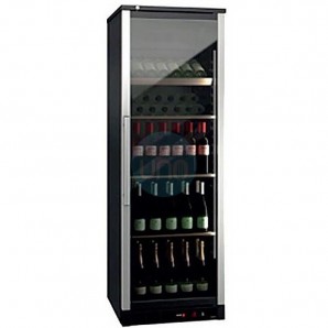 Armario de Vino Vertical, 4 Estantes de Varilla, 65,6 cm Fondo, CHWR300