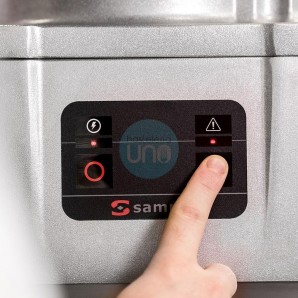 Cortadora de Verduras Eléctrico, Patatas Panadera 6 mm, Patatas Bastón 10 mm, Patatas Cubos 25 mm, Sammic