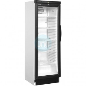 Nevera Expositora Blanca con Marco Negro, 5 Alturas, Fondo 60 cm, 350 Litros, D-I, Tefcold