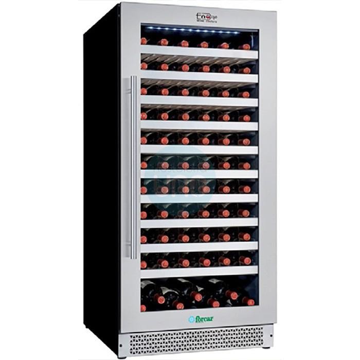 Vitrina Vinoteca para Vinos, 71 Botellas, 270 Litros, 10 Estantes, Forcar