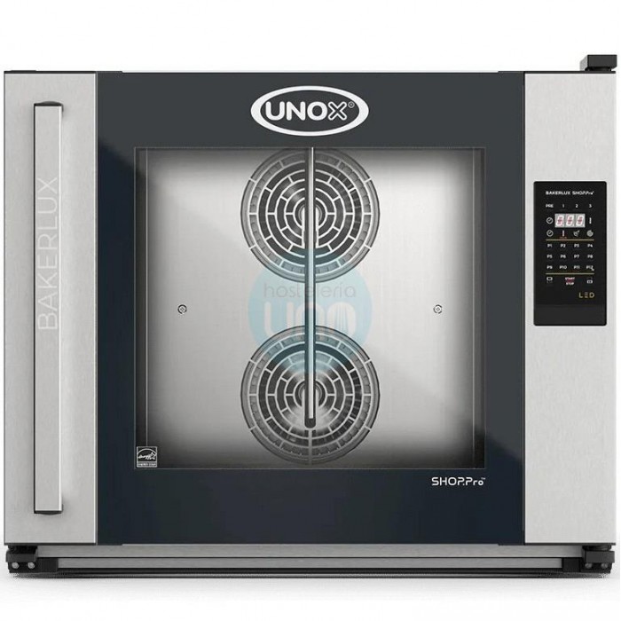 Horno Eléctrico Convección, con Humidificador, 6 Bandejas 60x40, Digital, UNOX Bakerlux PRO LED Vittoria.Matic