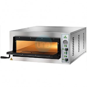 Horno de Pizza Eléctrico, 4 Pizzas Ø 32 cm, Trifásico, 4,2 kW, sin humos opcional, FIMAR