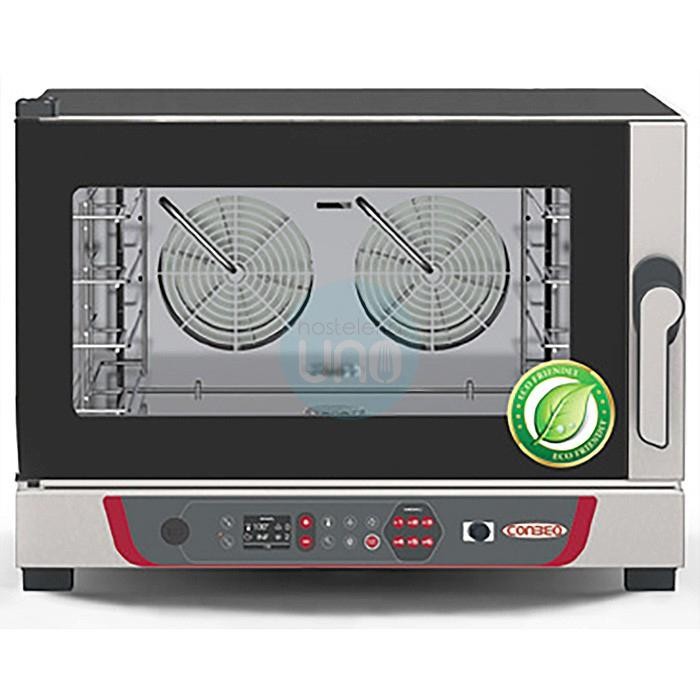 Horno Ecológico Eléctrico Convección, 4 Bandejas 60x40 ó GN1/1, Control Digital, con Vapor Automático, Escorpio ECO Plus