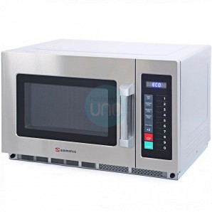 Microondas con 2 Magnetrones, 1800 W, Acero inoxidable, Sammic MO1834