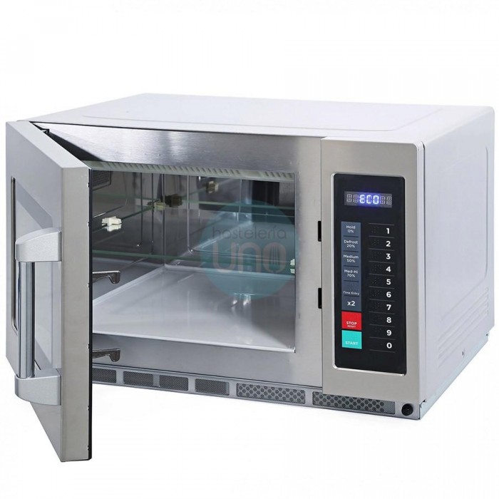 Microondas con 2 Magnetrones, 1800 W, Acero inoxidable, Sammic MO1834