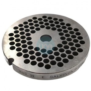 Placa Picadora 32" Taladro 6 mm, sin pivote, 1 muesca, Inoxidable, Enterprise 32