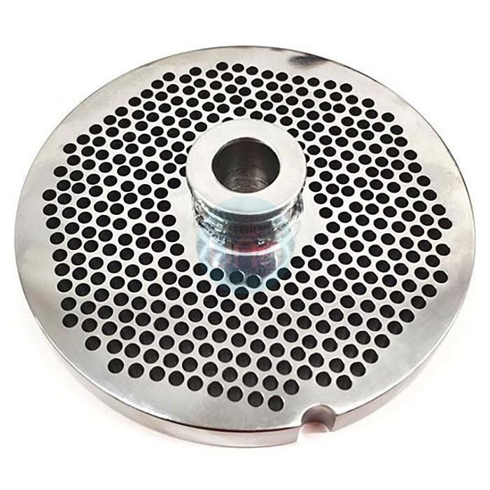 Placa Picadora 32" Taladro 3,5 mm, con pivote, Inoxidable, Enterprise 32