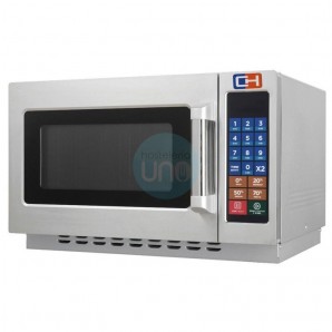 Microondas de 34 Litros, 1400 W, Acero inoxidable, 10 Programas, CH34NS1