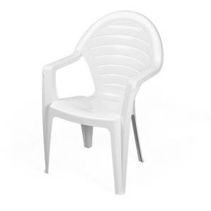 100 Sillones faro, monoblock, apilable, blanco - 100 unidades