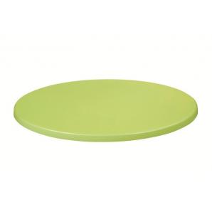 2 Tableros de mesa topalit, verde lima 408, 70 cms de diámetro*. - 2 unidades