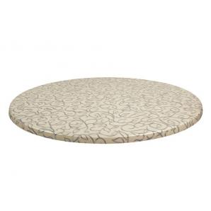 2 Tableros de mesa topalit, filo 132, 70 cms de diámetro*. - 2 unidades