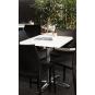 2 Bases de mesa gather, aluminio, abatible, 4 brazos - 2 unidades