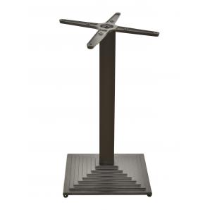 2 Bases de mesa elba, negra, base de 44x44 cms, altura 72 cms - 2 unidades