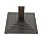 2 Bases de mesa elba, alta, negra, base de 44 x 44 cms, altura 110 cms - 2 unidades