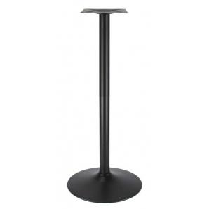 2 Bases de mesa criss, alta, negra, base de 45 cms de diámetro, altura 110 cms - 2 unidades