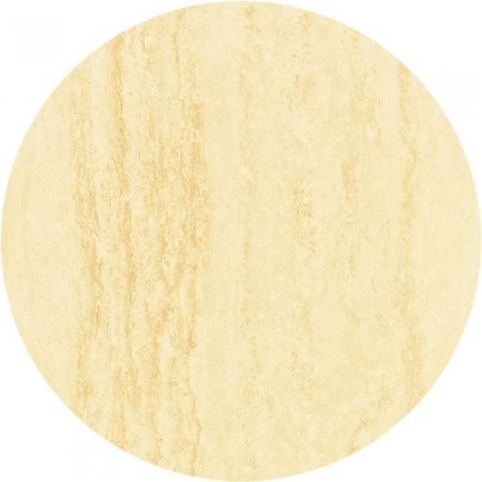 2 Tableros de mesa werzalit alemania, travertino 034, 60 cms de diámetro*. - 2 unidades