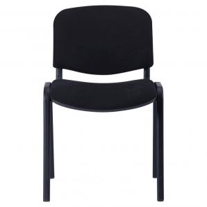6 Sillas niza new am, chasis epoxi negro, tejido a1, color negro - 6 unidades