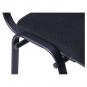 6 Sillas niza new am, chasis epoxi negro, tejido a1, color negro - 6 unidades