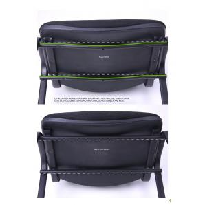6 Sillas niza new am, chasis epoxi negro, tejido a1, color negro - 6 unidades