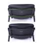 6 Sillas niza new am, chasis epoxi negro, tejido a1, color negro - 6 unidades