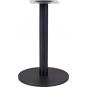 2 Bases de mesa boheme, negra, 43 cms de diámetro, altura 72 cms - 2 unidades