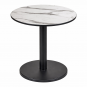 2 Bases de mesa boheme, negra, 43 cms de diámetro, altura 72 cms - 2 unidades