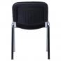6 Sillas niza new am, chasis cromado, tejido a1, color negro* - 6 unidades