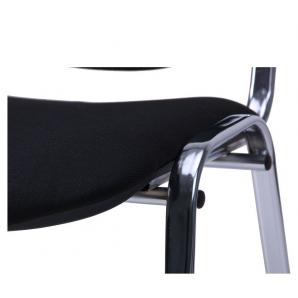 6 Sillas niza new am, chasis cromado, tejido a1, color negro* - 6 unidades