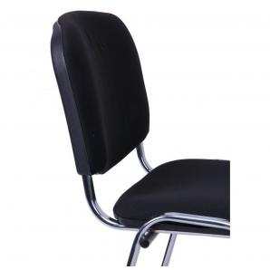 6 Sillas niza new am, chasis cromado, tejido a1, color negro* - 6 unidades