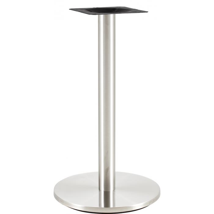2 Bases de mesa benagil, acero inoxidable, 45 cms de diámetro, altura 72 cms - 2 unidades