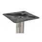 2 Bases de mesa benagil, acero inoxidable, 45 cms de diámetro, altura 72 cms - 2 unidades